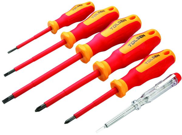 6 Piece VDE Screwdriver Set